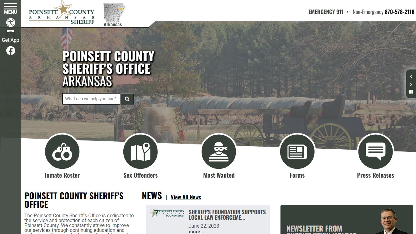 Inmate Roster (107) - Poinsett County Sheriff