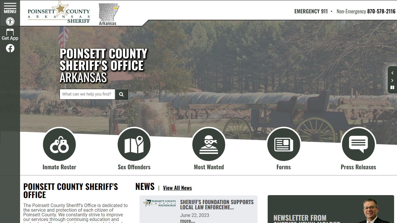 Detention Center | Poinsett County Sheriff AR